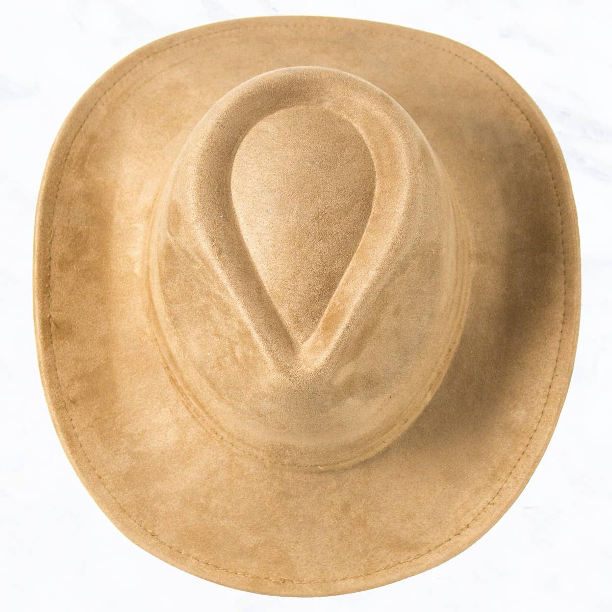 Suede Regular Cowboy Fedora Hat
