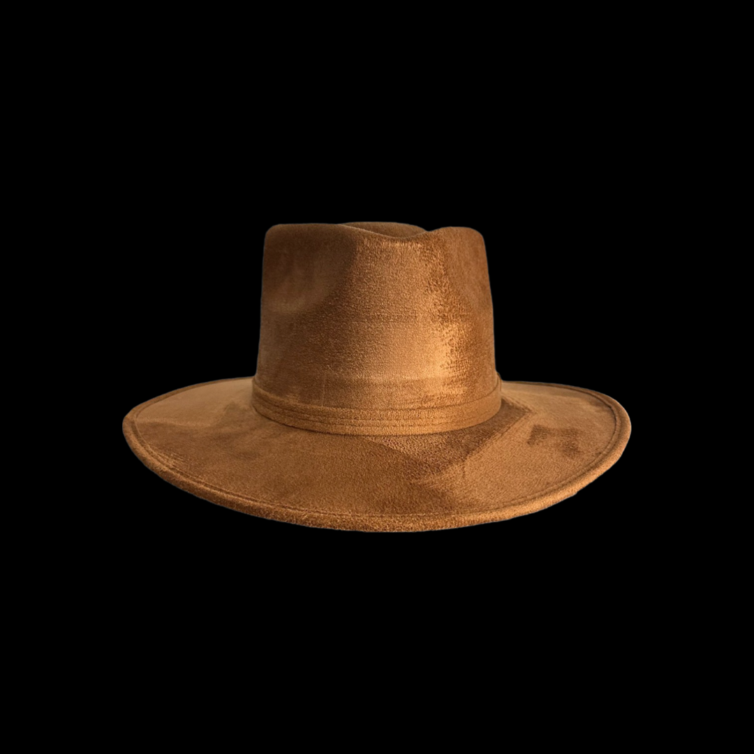 Arrowhead Flat Brim Vegan Suede
