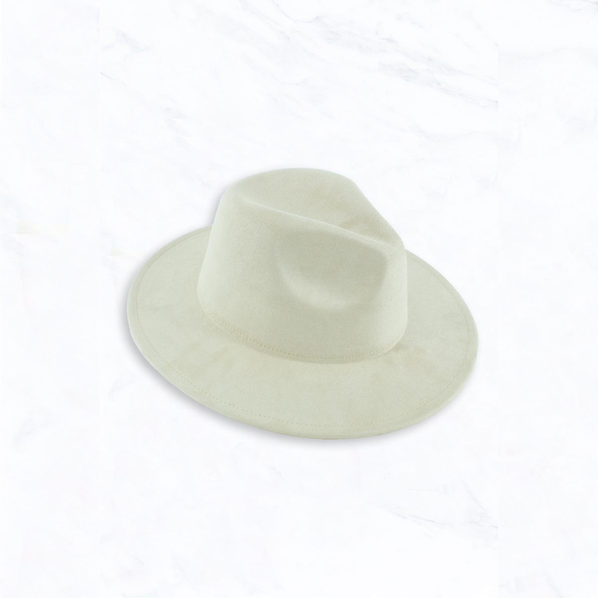 Kids Suede Peach Top Fedora Hat