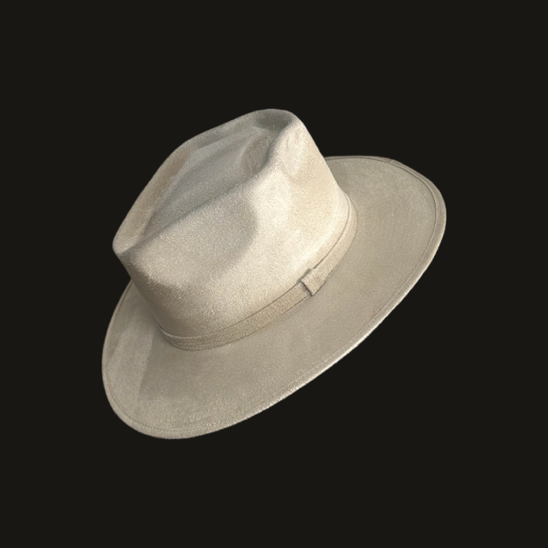 Arrowhead Flat Brim Vegan Suede