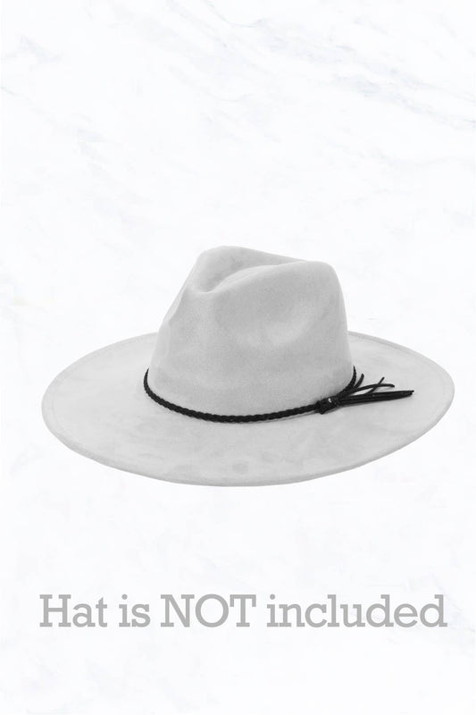 Belt-Big Brim Braided Leather Belt