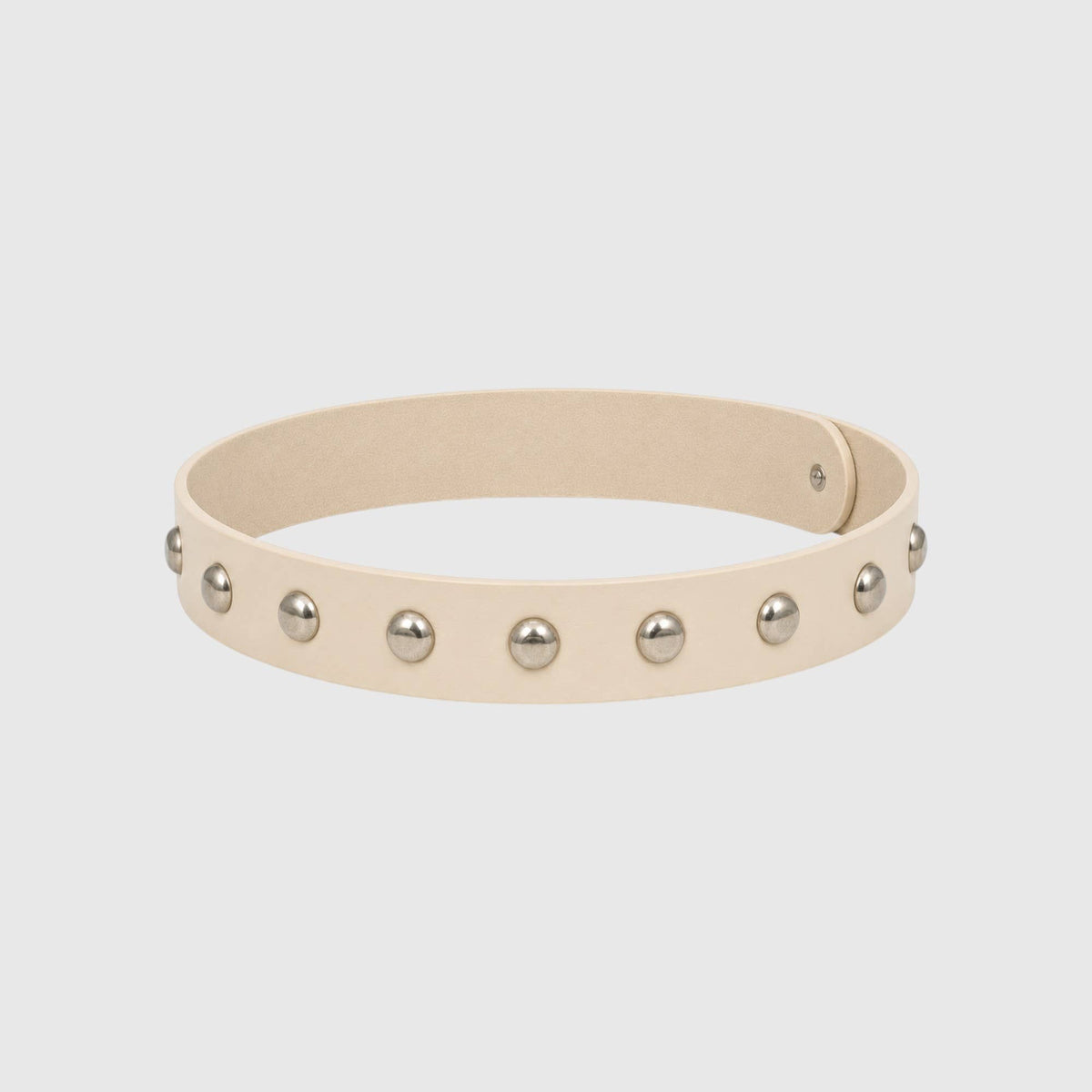 Western Round Stud Faux Leather Hat Band