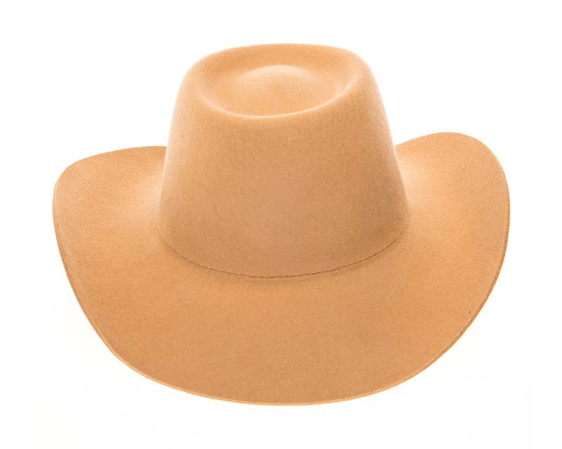 Australian Wool Gambler Hat – Camel - Hat Bar Blank Hats