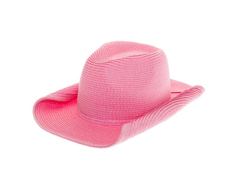 Kids Straw Cowboy Hat