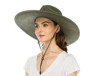 Wide Brim Safari Hat - New Color!