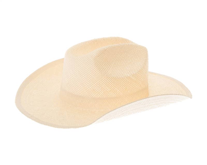 Handwoven Toyo Straw Cowboy Hat - All Colors in Stock!