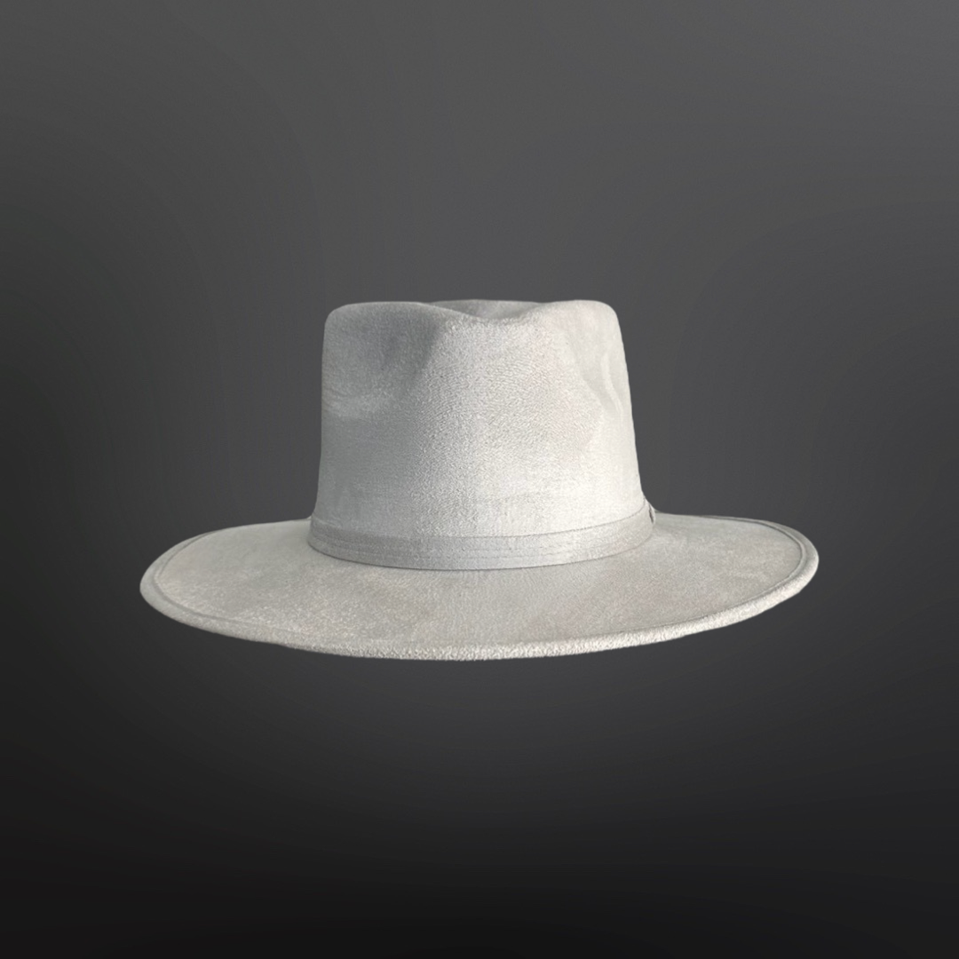 Arrowhead Flat Brim Vegan Suede