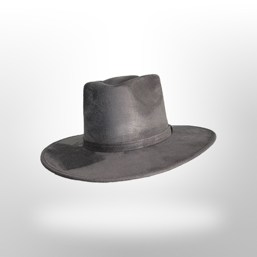 Arrowhead Flat Brim Vegan Suede