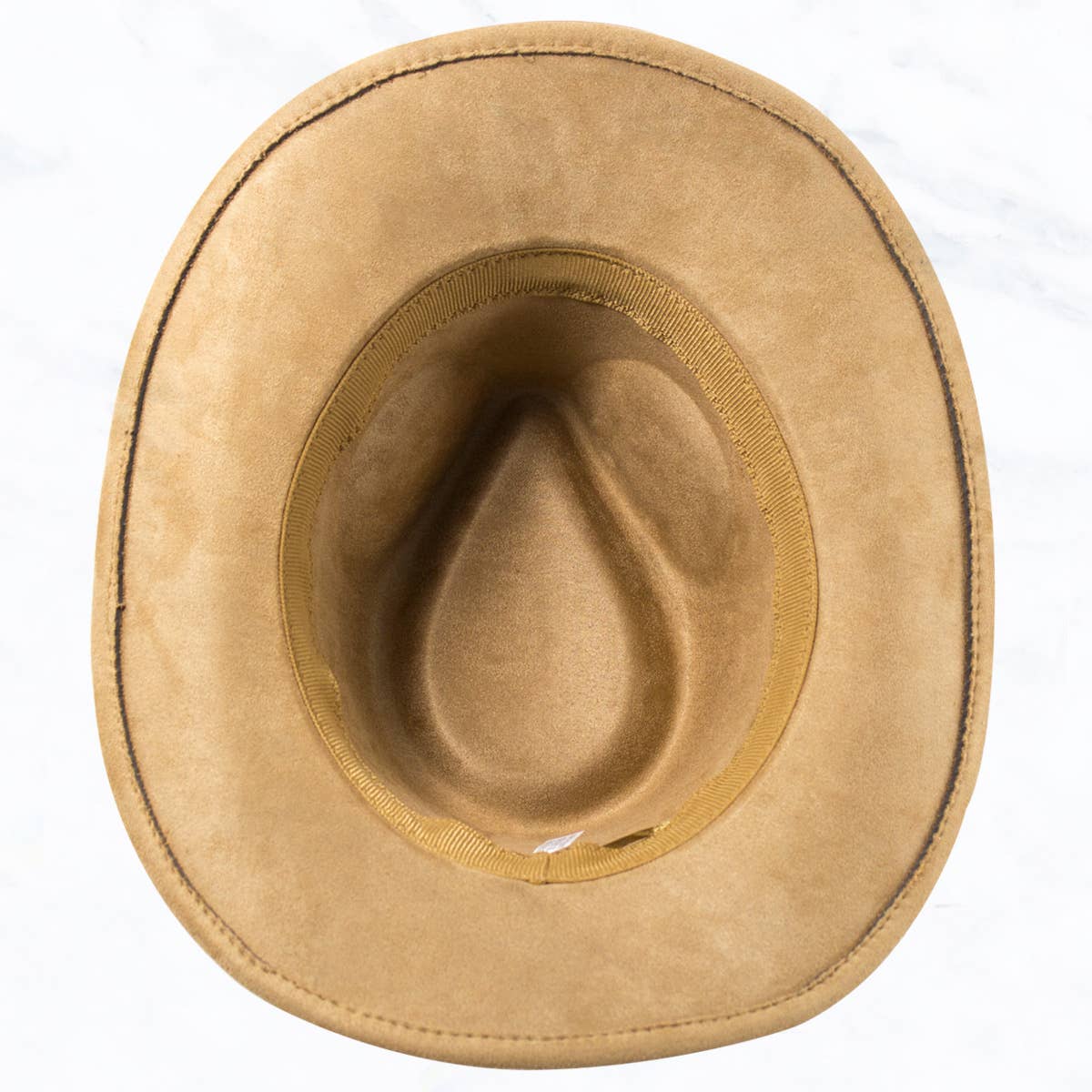 Suede Regular Cowboy Fedora Hat