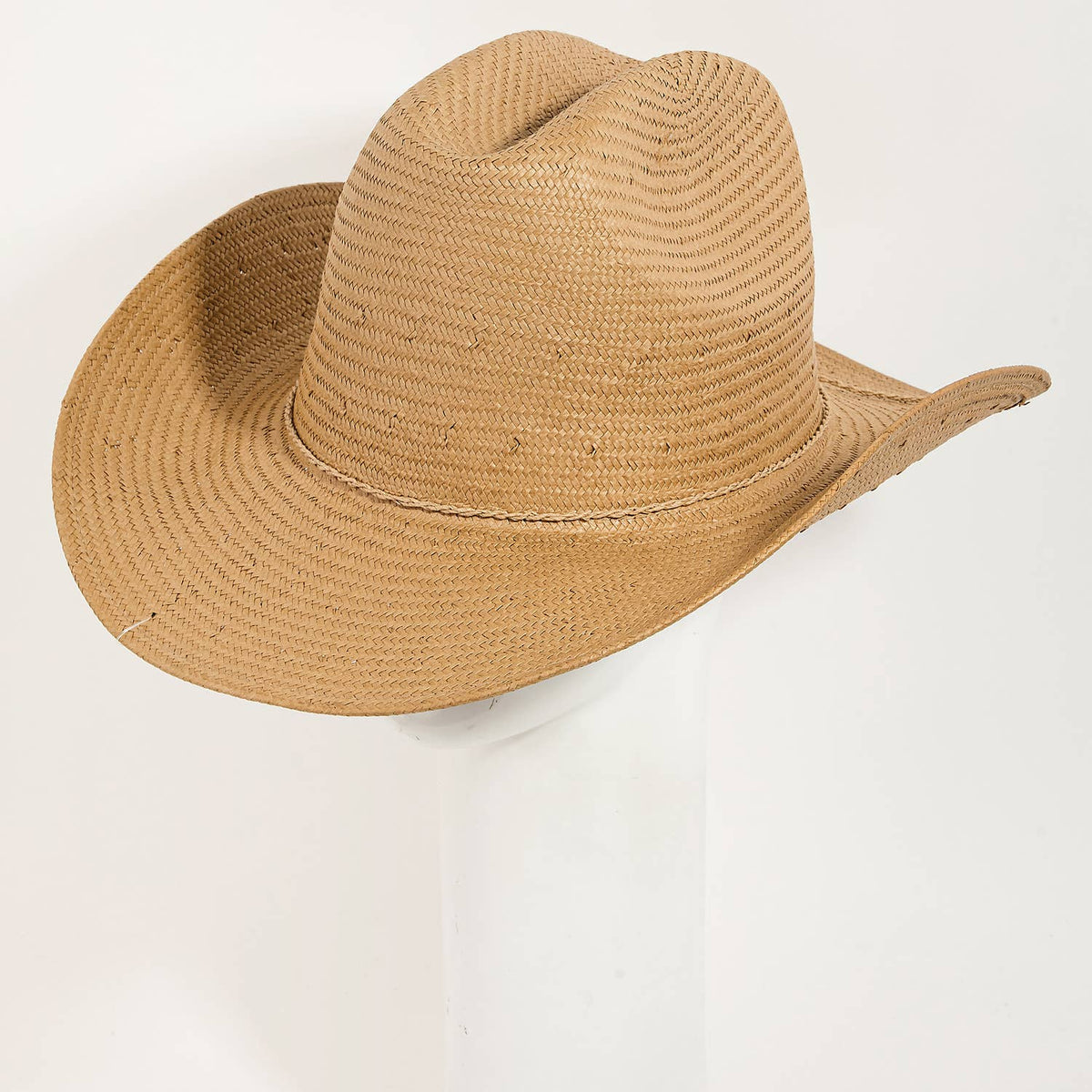 Straw Braided Cowboy Hat
