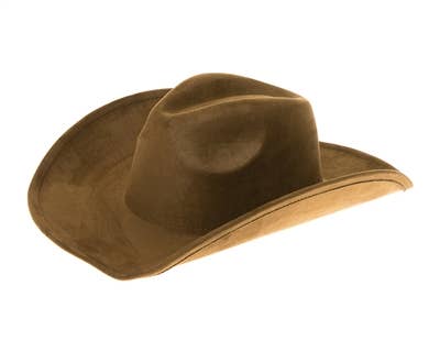 Classic Vegan Suede Cowboy Hat - Now More Colors!