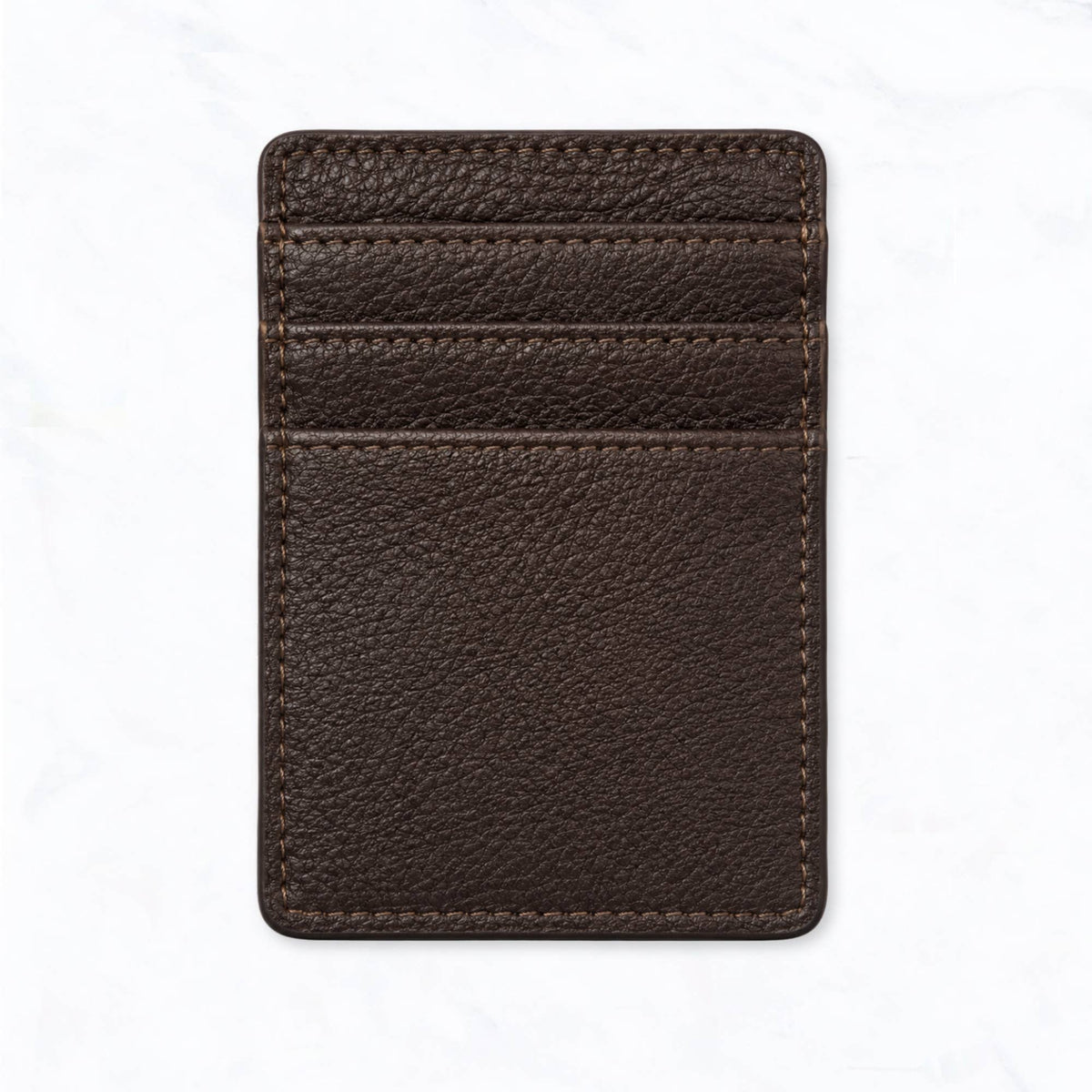 Southwest Fur Hide Leather Card Holder Wallet
