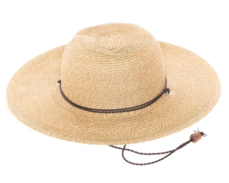 Classic Straw Sun Hat w/ Chin Cord