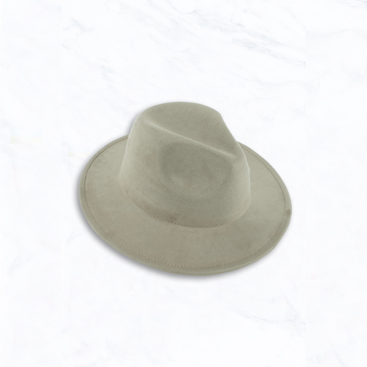 Kids Suede Peach Top Fedora Hat
