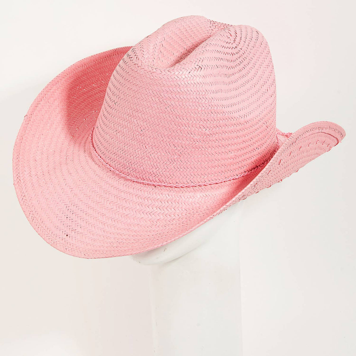 Straw Braided Cowboy Hat
