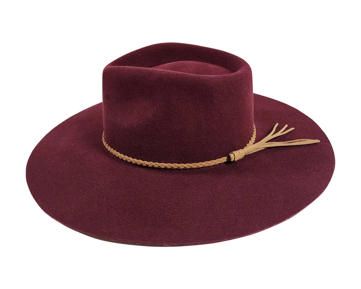 Hat Band - Skinny Braided Tassel - 3 Colors