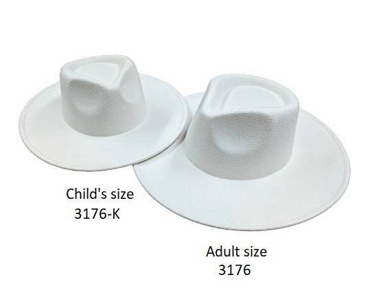 Kid's Vegan Felt Rancher Hats