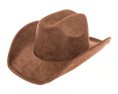 Cattleman Cowboy-Cowgirl Hat - Vegan Suede - Many Colors!