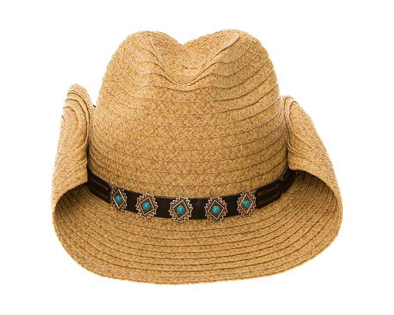 Hat Band - Southwestern Style for Cowboy Hats - Conchos