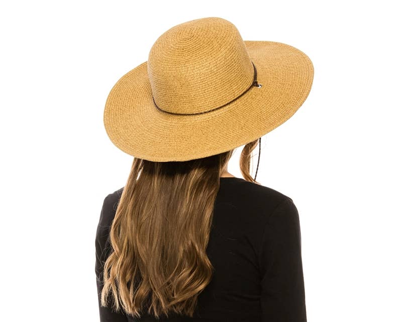 Classic Straw Sun Hat w/ Chin Cord
