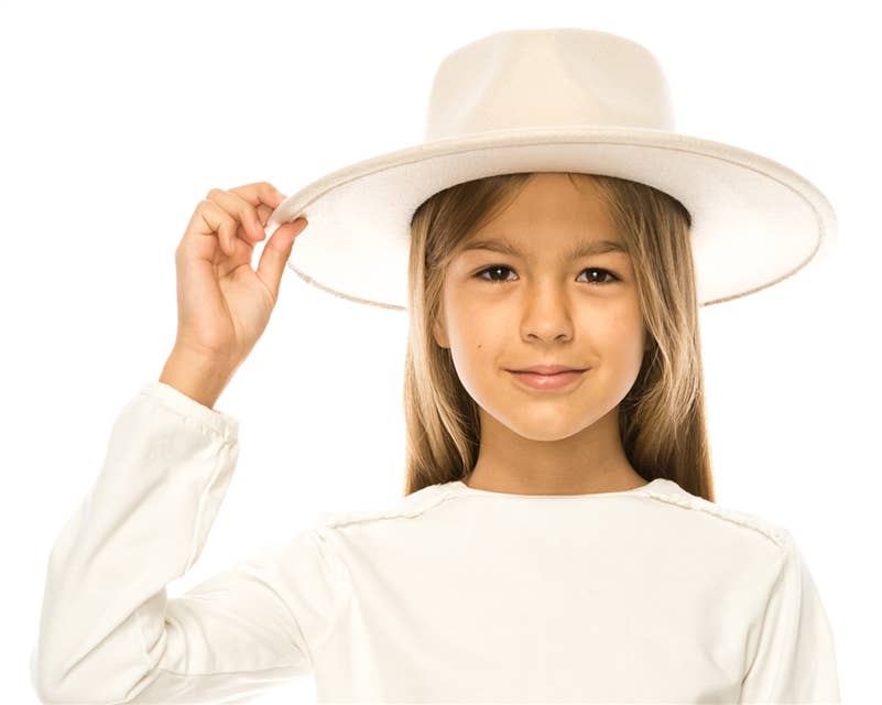 Kid's Vegan Felt Rancher Hats