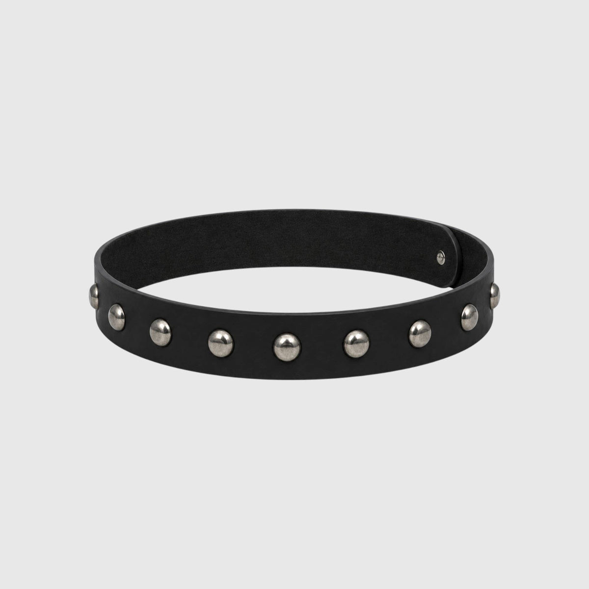 Western Round Stud Faux Leather Hat Band