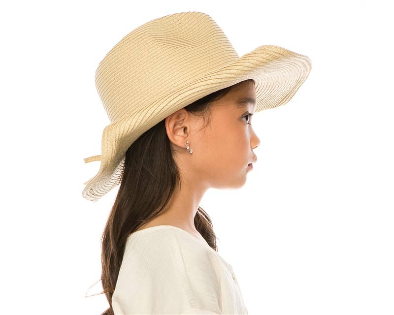 Kids Straw Cowboy Hat