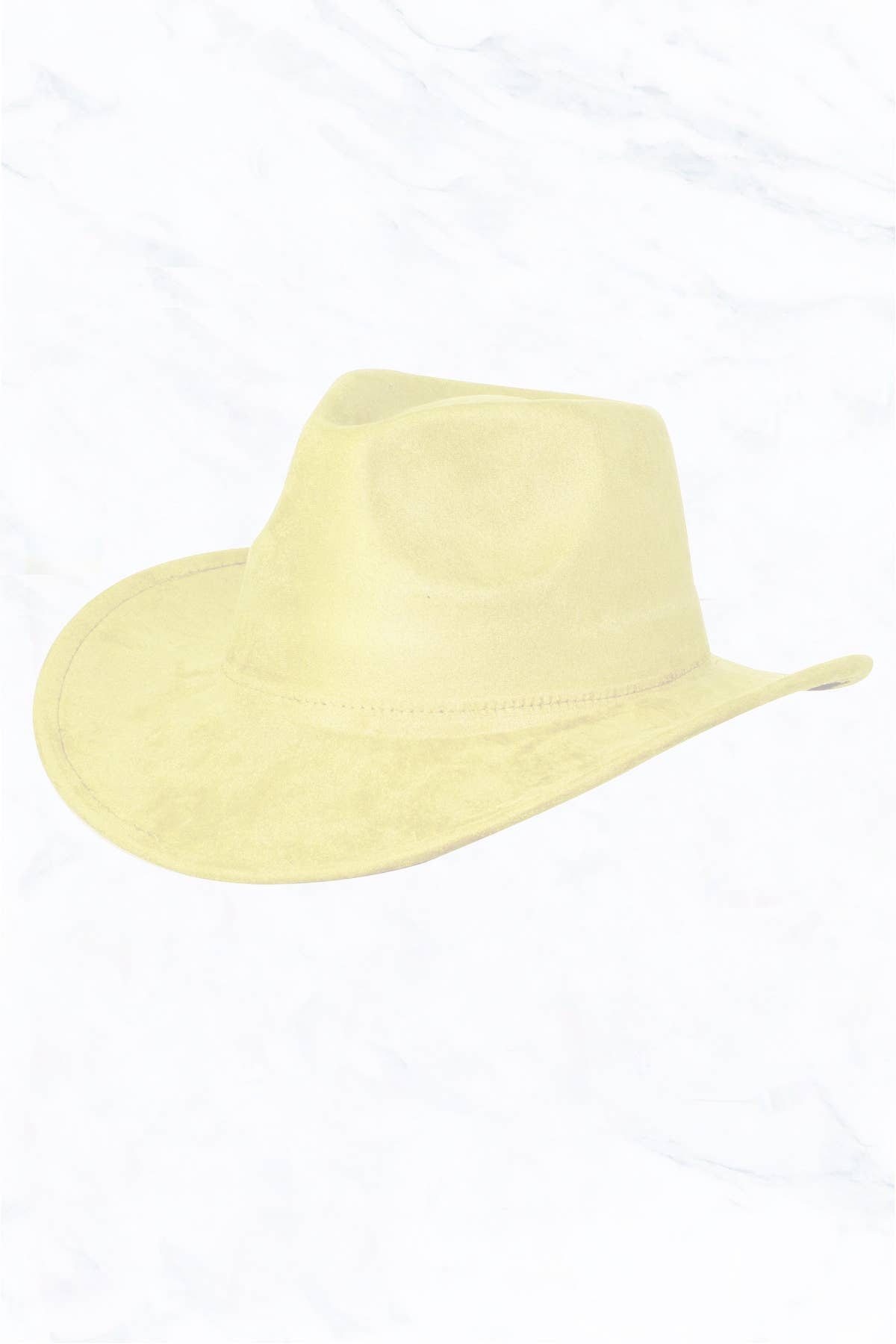 Suede Regular Cowboy Fedora Hat