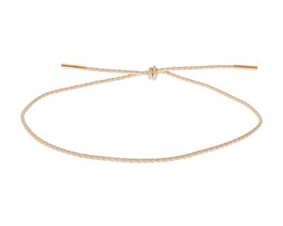 Hat Band - Braided Leather Side Tie - 3 Colors!