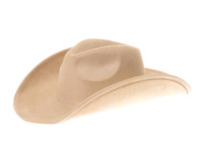 Classic Vegan Suede Cowboy Hat - Now More Colors!