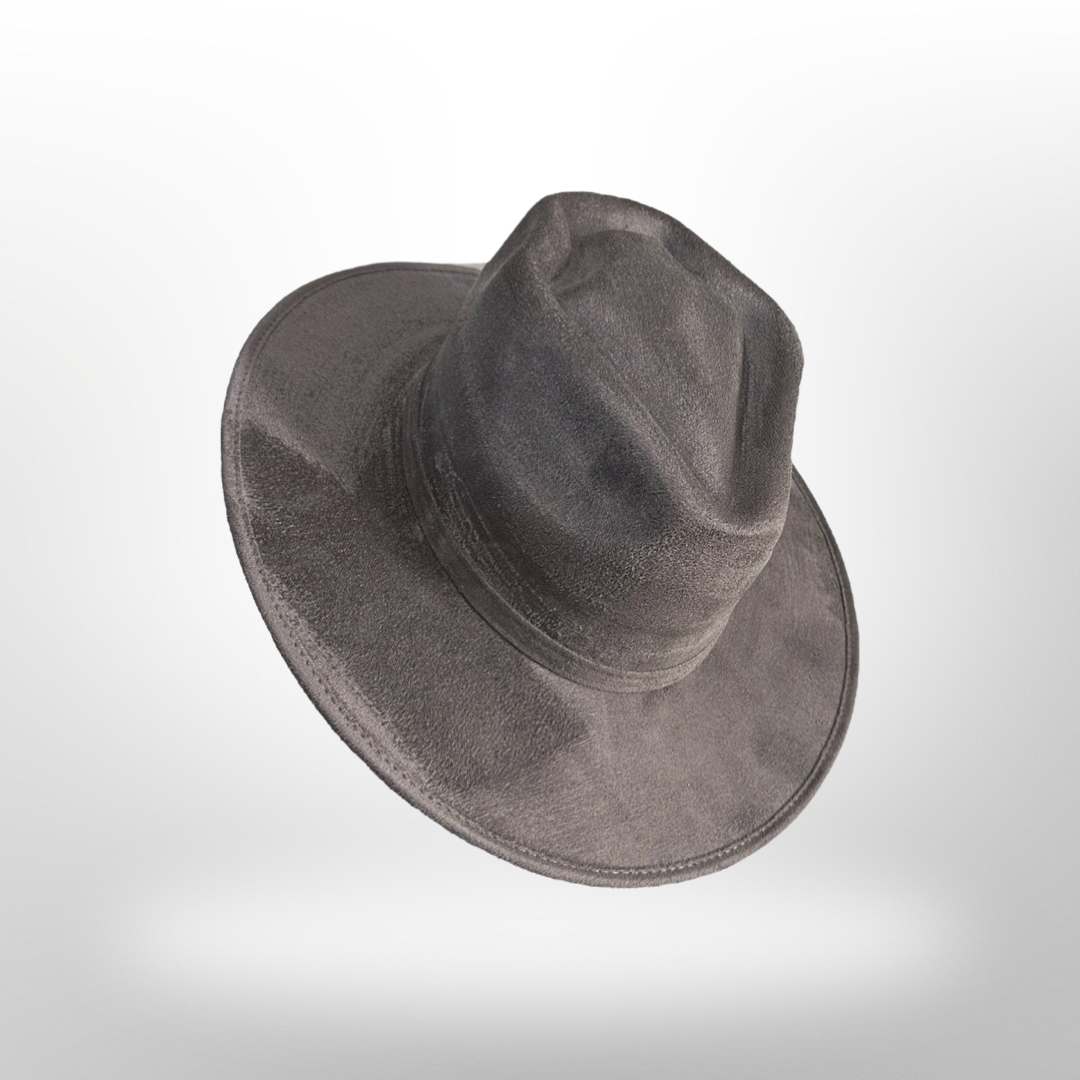 Arrowhead Flat Brim Vegan Suede