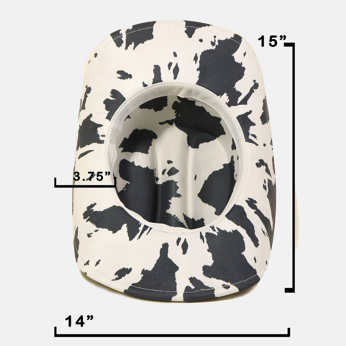 Cow Print Cowboy Hat