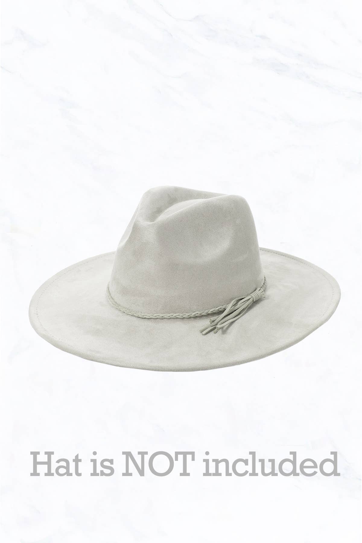 Belt-Big Brim Braided Leather Belt