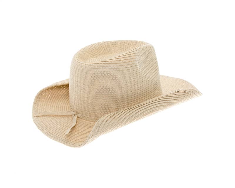 Kids Straw Cowboy Hat