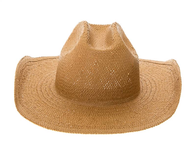 Handwoven Toyo Straw Cowboy Hat - All Colors in Stock!
