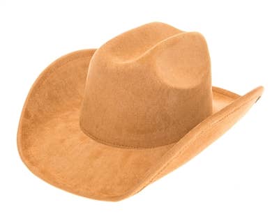 Cattleman Cowboy-Cowgirl Hat - Vegan Suede - Many Colors!