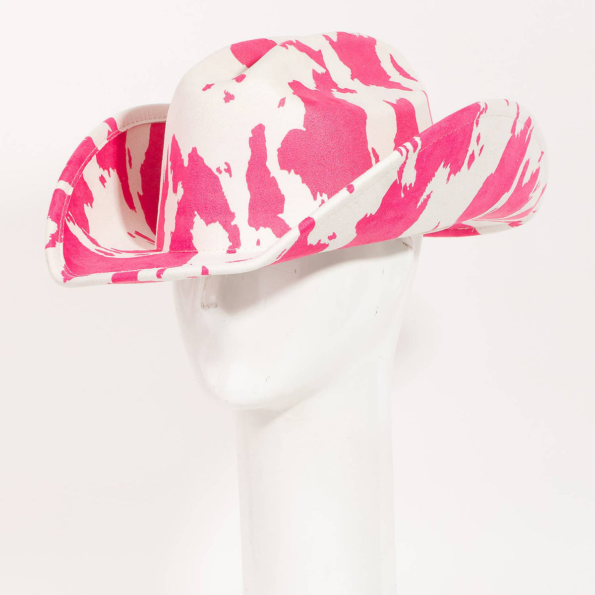 Cow Print Cowboy Hat