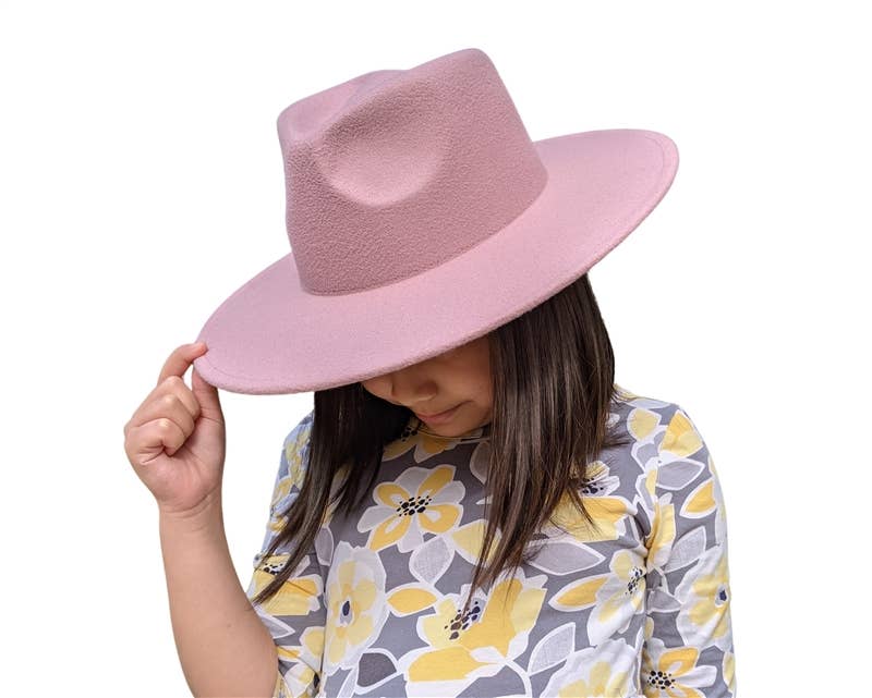 Kid's Vegan Felt Rancher Hats