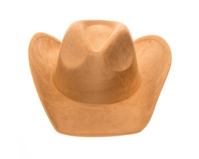 Classic Vegan Suede Cowboy Hat - Now More Colors!