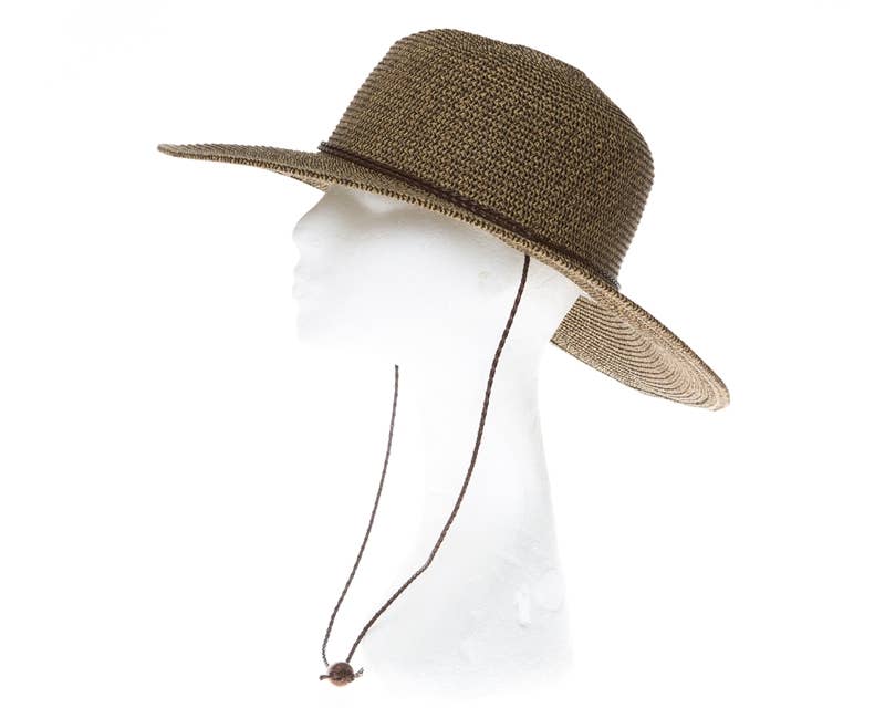 Classic Straw Sun Hat w/ Chin Cord