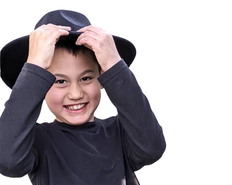 Kid's Vegan Felt Rancher Hats