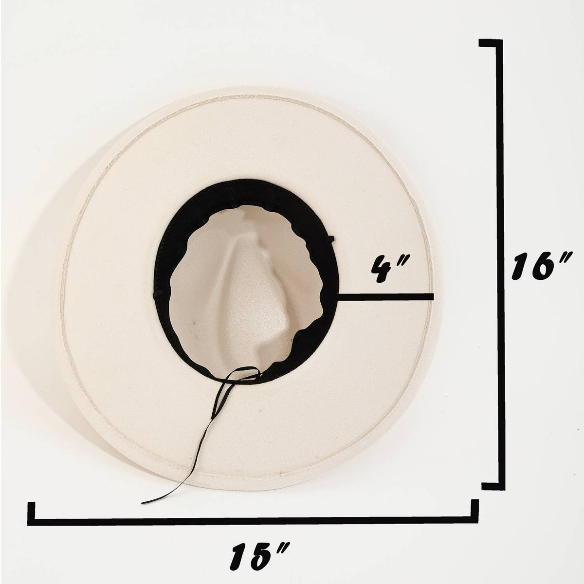 Chain Strap Fedora Hat