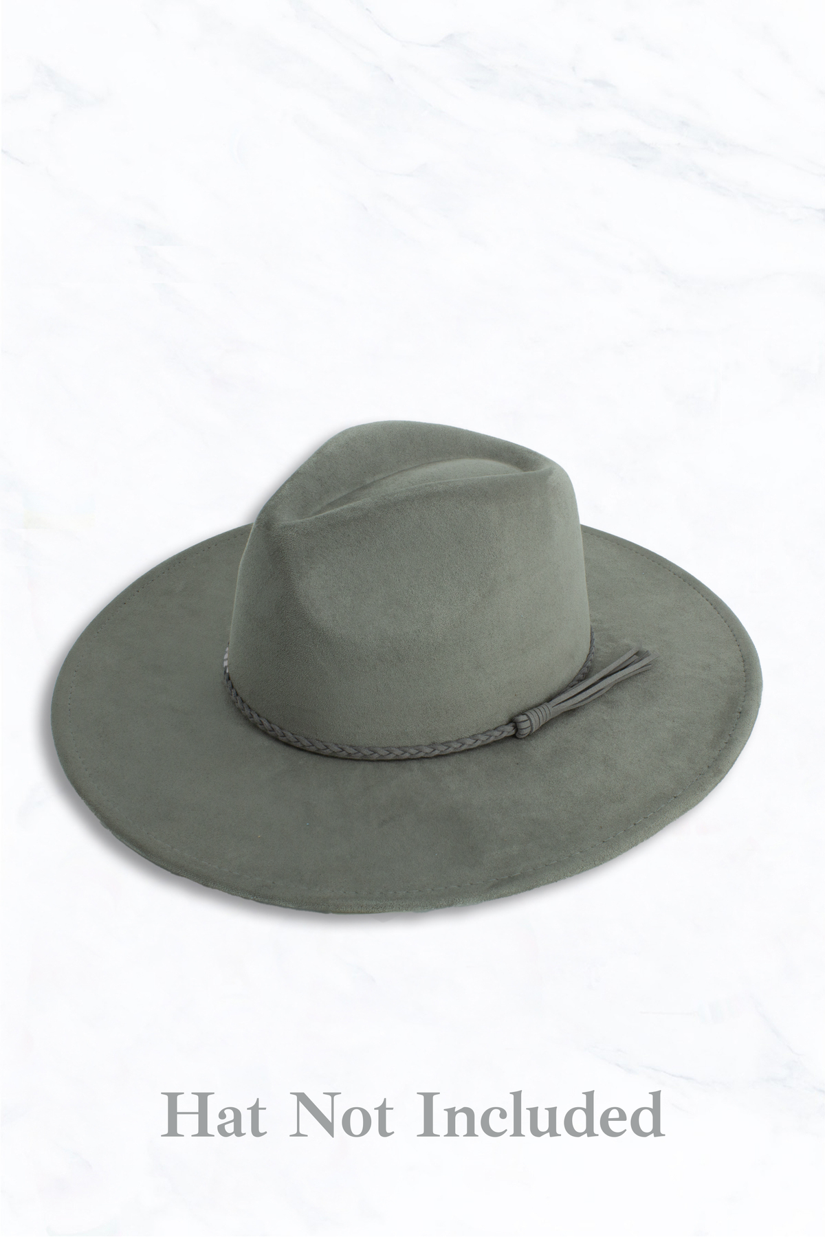Belt-Big Brim Braided Leather Belt