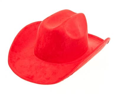 Cattleman Cowboy-Cowgirl Hat - Vegan Suede - Many Colors!