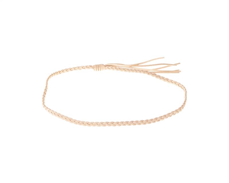 Hat Band - Skinny Braided Tassel - 3 Colors