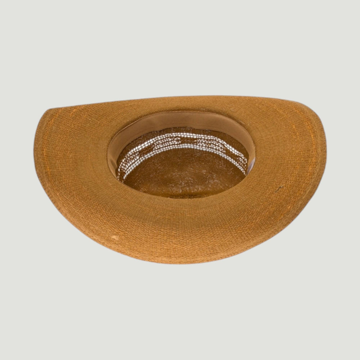 Woven Straw Vented Cowboy Hat