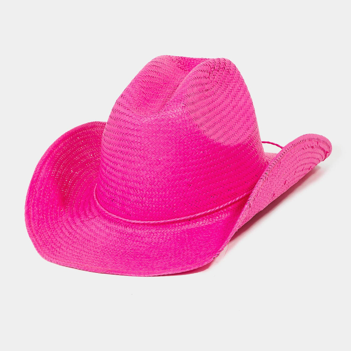 Straw Braided Cowboy Hat