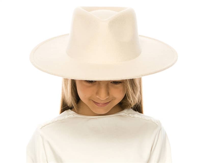 Kid's Vegan Felt Rancher Hats