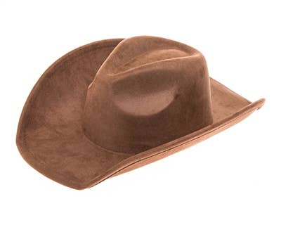 Classic Vegan Suede Cowboy Hat - Now More Colors!