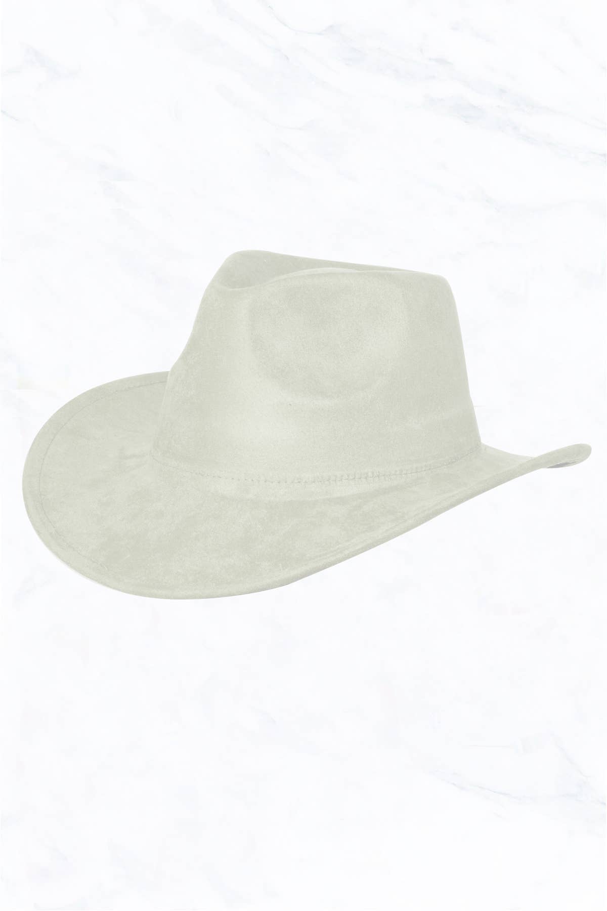 Suede Regular Cowboy Fedora Hat